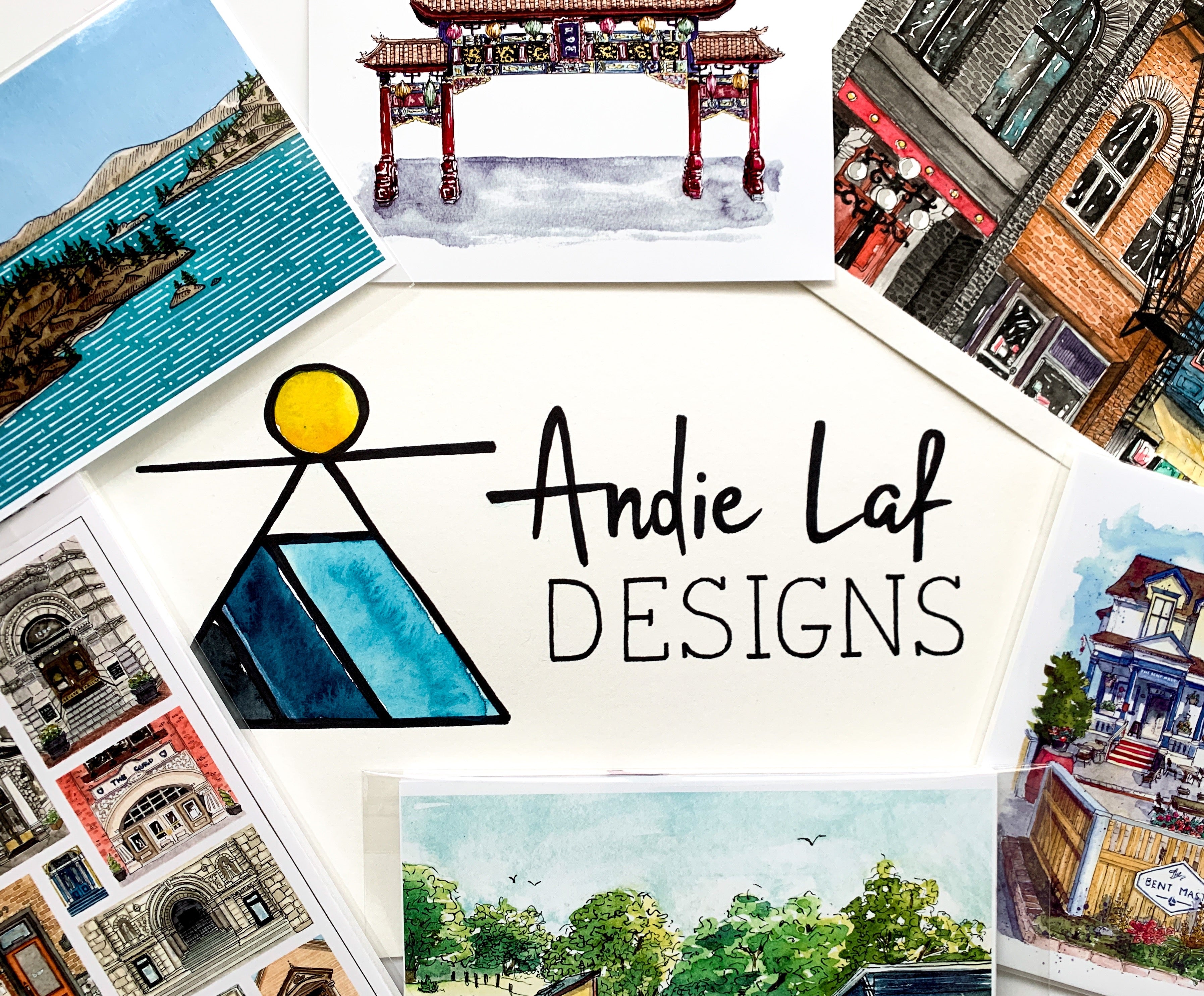 Andie Laf Designs logo