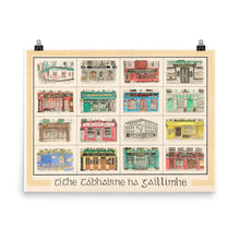 Load image into Gallery viewer, Pubs of Galway Giclée Matte Art Print