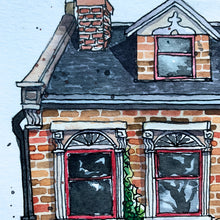 Load image into Gallery viewer, London Townhouse Downloadable Colouring Page