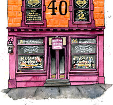 Load image into Gallery viewer, A Walk Through Edinburgh - Museum Context | Watercolour Art Print