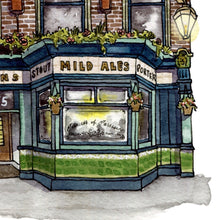 Load image into Gallery viewer, The Princess of Prussia Pub in London | Watercolour Art Print
