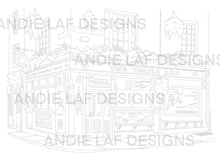 Load image into Gallery viewer, The Temple Bar Pub of Dublin Downloadable Colouring Page
