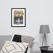 Load image into Gallery viewer, The Grapes, Limehouse, London Pub | Framed Giclee Art Print