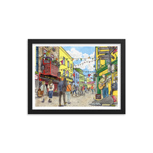 Load image into Gallery viewer, The Lively Streets of Galway | Watercolour Art Print