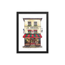 Load image into Gallery viewer, Le Consulat Cafe of Paris | Watercolour Art Print