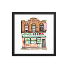 Load image into Gallery viewer, Lenny's Pizza in Brooklyn, New York | Watercolour Art Print