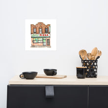 Load image into Gallery viewer, Lenny's Pizza in Brooklyn, New York | Watercolour Art Print