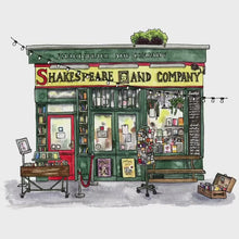 Load and play video in Gallery viewer, Shakespeare and Company Bookshop of Paris | Watercolour Art Print
