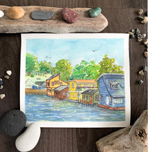 Load image into Gallery viewer, Fisherman&#39;s Wharf Victoria (Original),[product_type] - Andie Laf Designs
