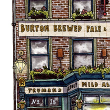 Load image into Gallery viewer, The Princess of Prussia Pub in London | Watercolour Art Print
