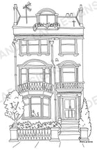 Load image into Gallery viewer, A Walk Through London Downloadable Colouring Page
