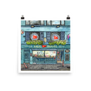 The Salt House Pub Galway | Watercolour Art Print
