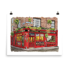 Load image into Gallery viewer, The Temple Bar Pub of Dublin Downloadable Colouring Page
